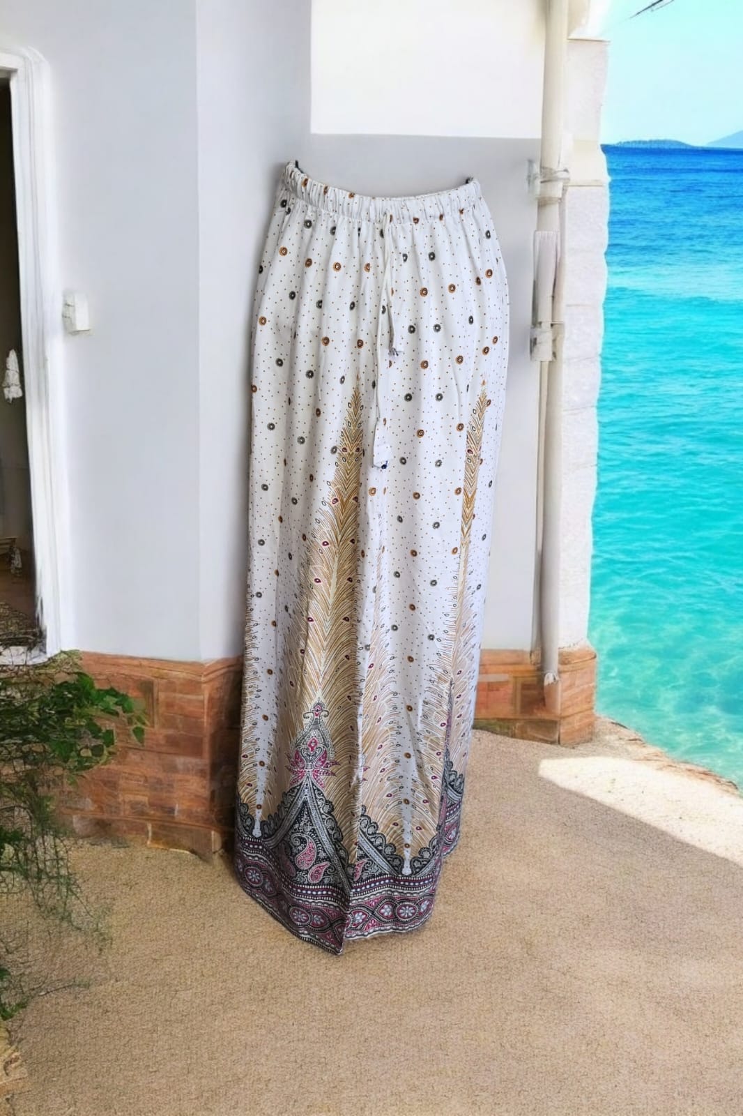 π΄ Handmade Boho Beach Pants β Made in Egypt πͺπ¬