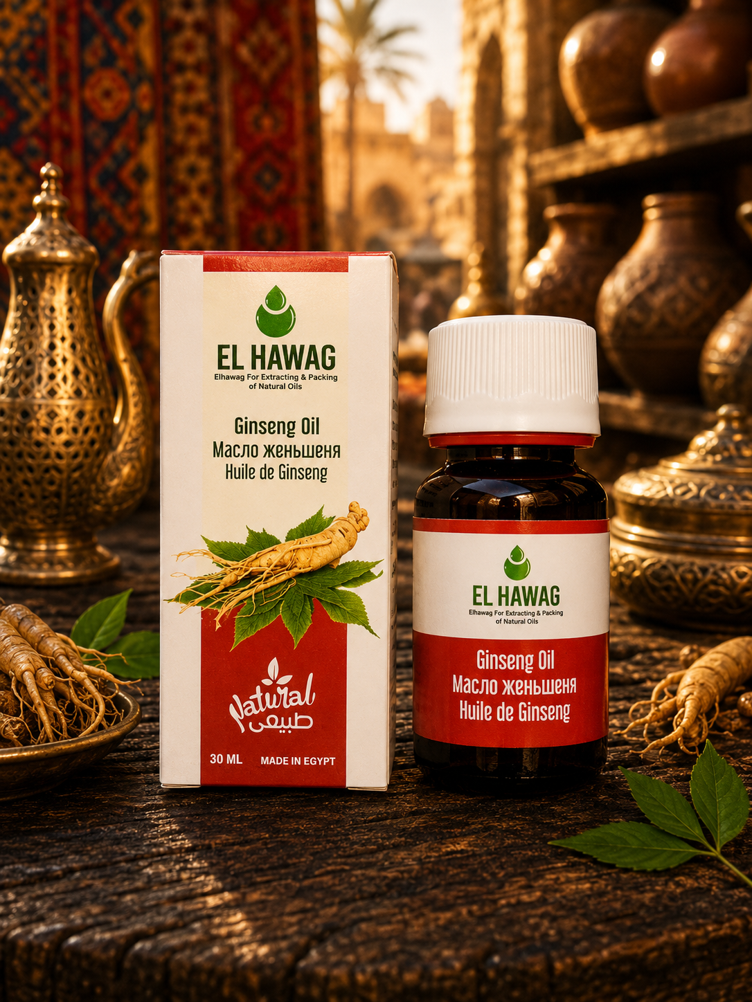Ginseng Oil (زيت الجنسنج)