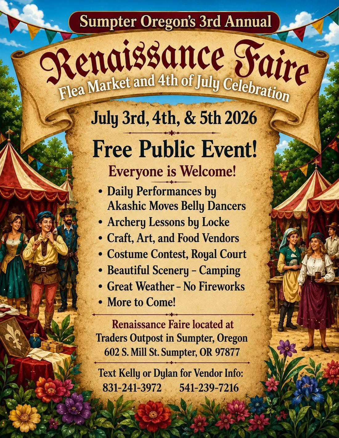 The Egyptian Bazaar is Coming to the Renaissance Fair!