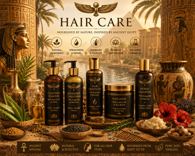 The Crowning Glory: Authentic Egyptian Hair Care