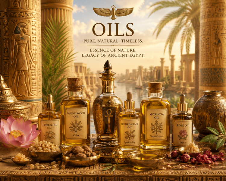 Liquid Gold: Authentic Egyptian Oils & Essences