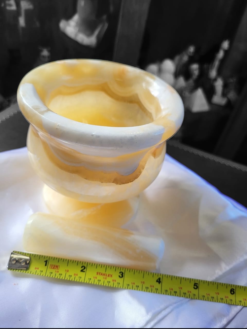 Alabaster Mortar & Pestle
