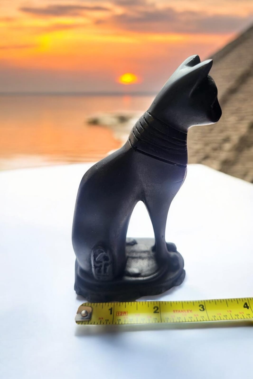 Bastet Cat Statue – Handcrafted 5”